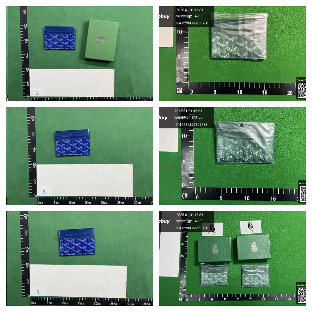 GOYARD Card Holder Wallet handbag （40+）