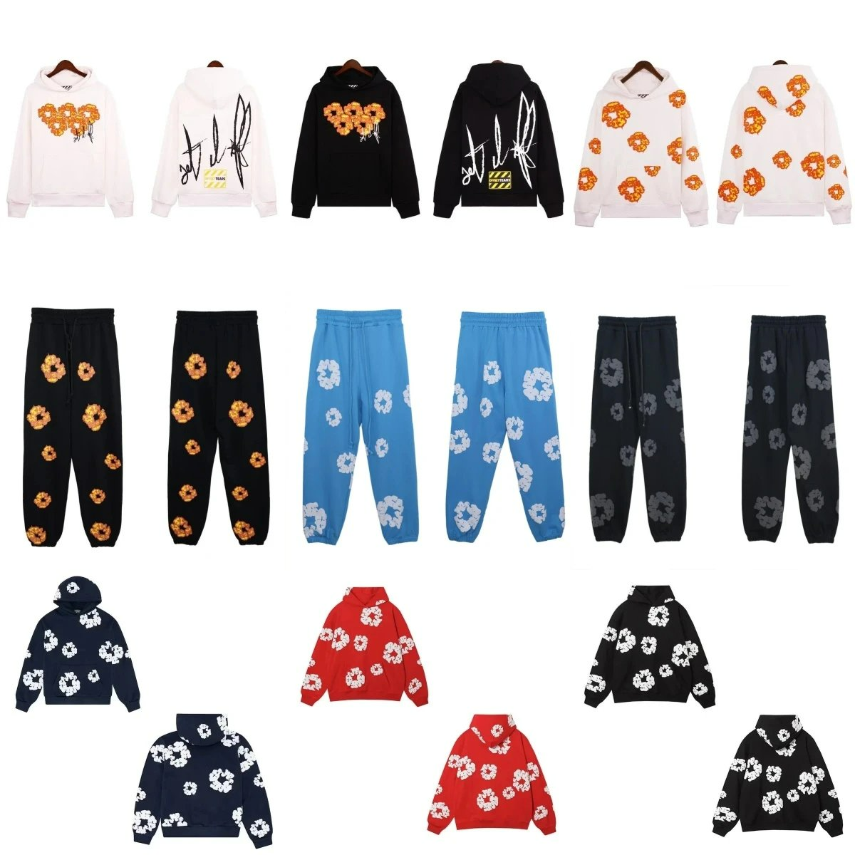 Fashion Printed Hoodie Set 10261-006 [40 styles]